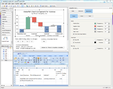 Chart: Overall view of Waterfall Chart in action